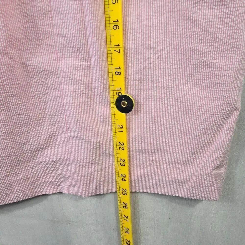 Spitalnick & Co. Pink Textured Zip Skirt Pencil Skirt Size 8
